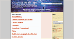Desktop Screenshot of deisogni.net